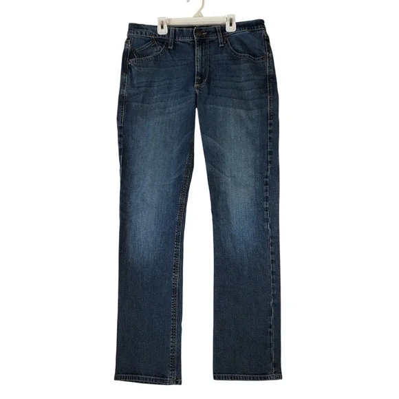 Rock & Republic Mens Straight Leg Jeans Medium Wash Blue Denim 34x34 - Picture 2 of 16